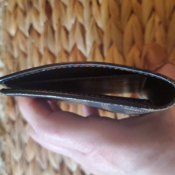 Fendi Brown and Black Checkbook/Clutch - Picture 10 of 13